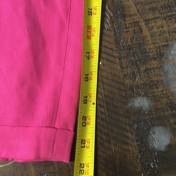Zara Barbie Pink Lyocell Cropped Cuffed‎ Dressy Pants Size XS Coastal Grandma - Picture 11 of 13